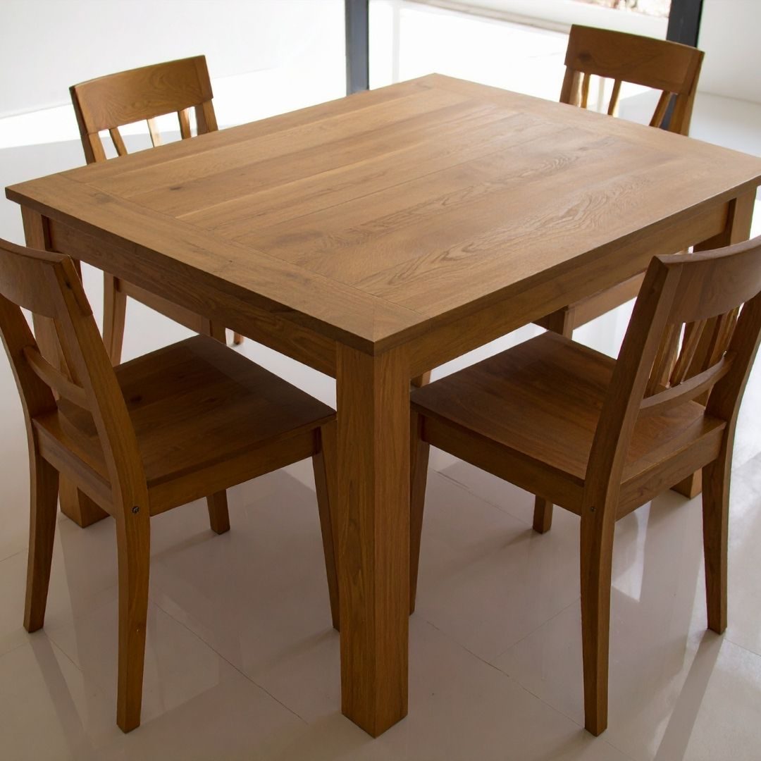 Solid Mango Wood Dining Table
